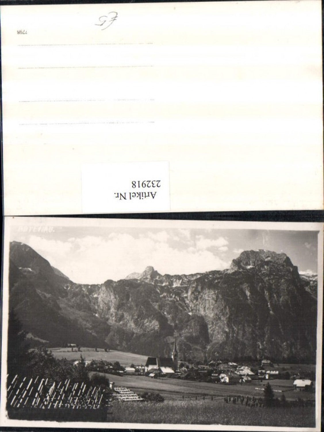 232918,Abtenau Totale