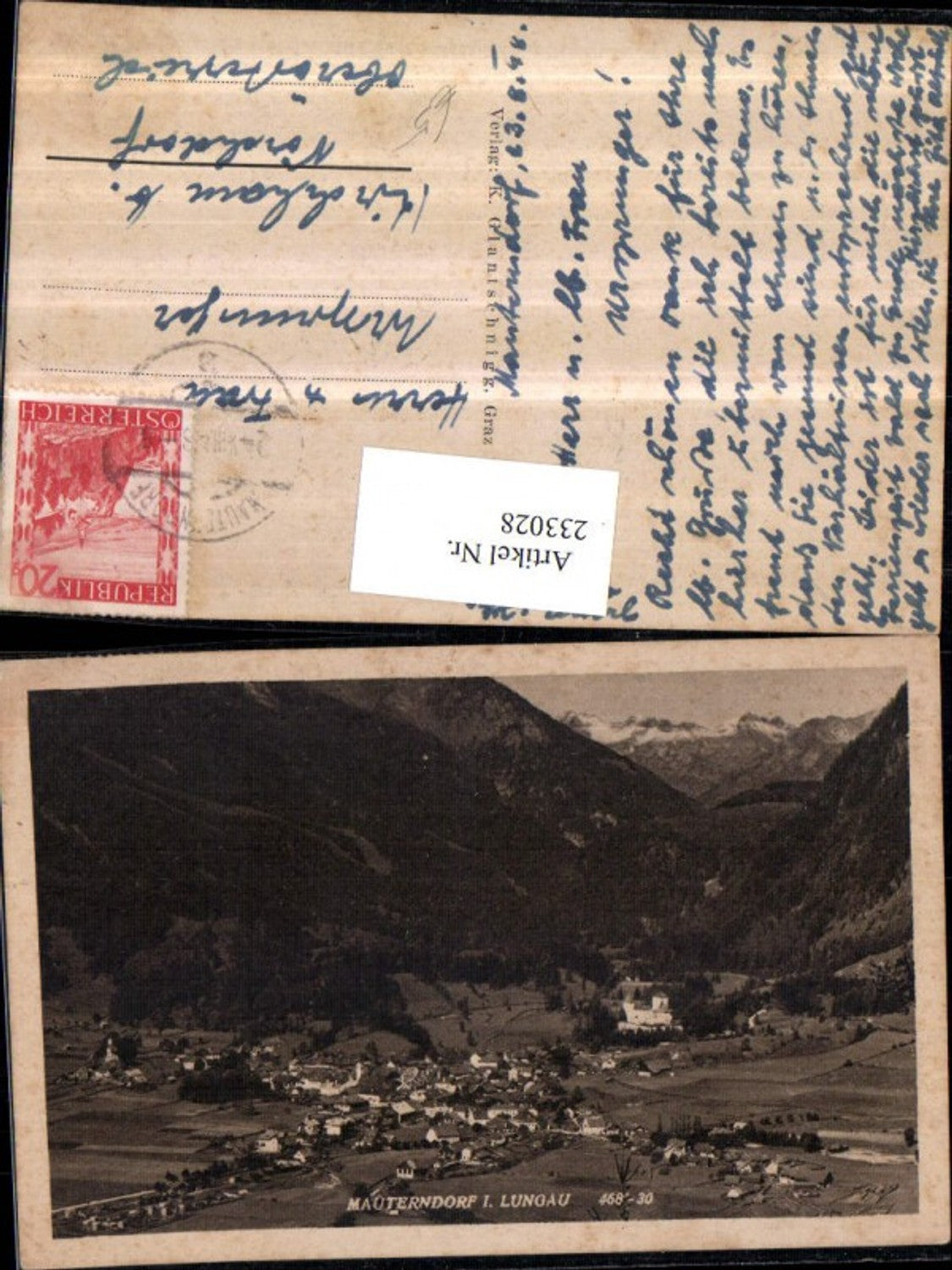 233028,Mauterndorf im Lungau Totale