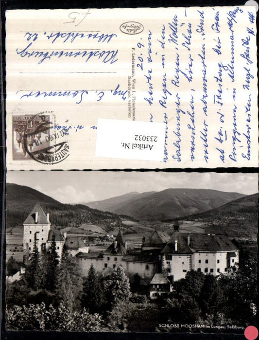 233032,Schloss Moosham b. Unternberg im Lungau