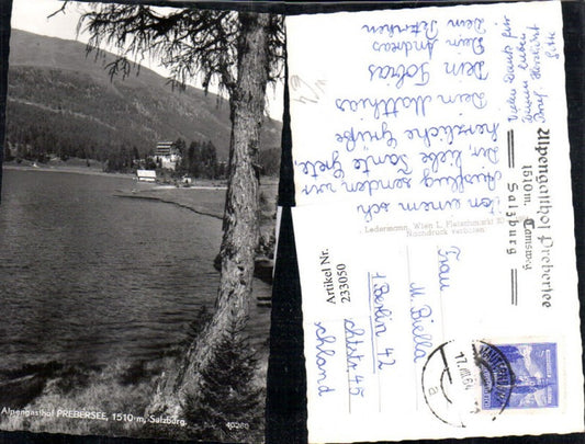 233050,Alpengasthof Prebersee See Partie b. Tamsweg