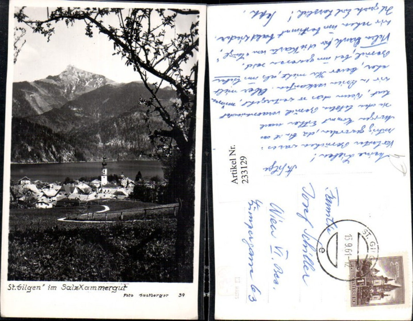 233129,St. Gilgen im Salzkammergut Totale pub Foto Gastberger 39