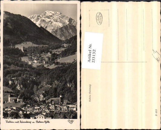 233132,Hallein Teilansicht m. Dürrnberg u. Hohen Göll pub Cosy