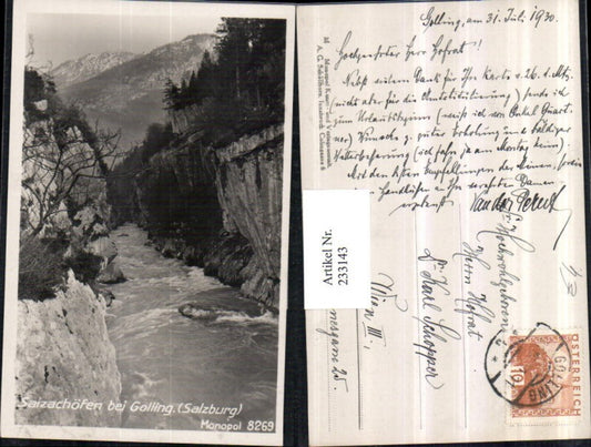 233143,Salzachöfen b. Golling Partie