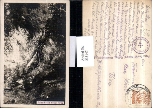 233147,Salzachöfen neuer Weg b. Golling Partie