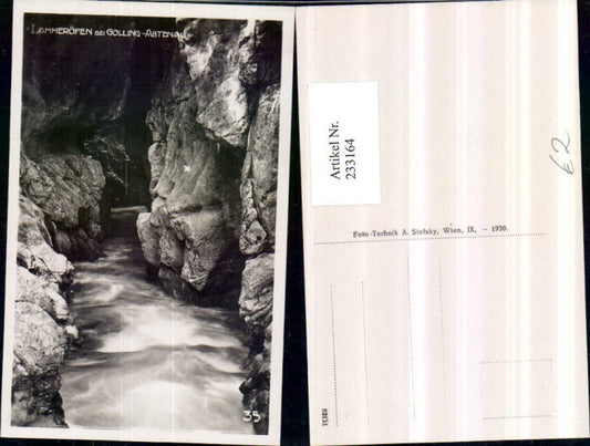 233164,Lammeröfen b. Golling Abtenau Partie