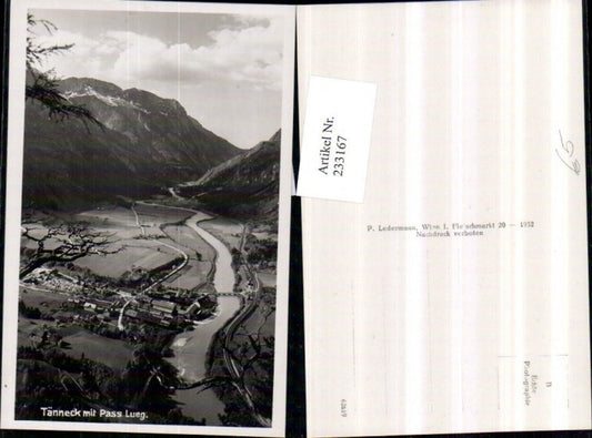 233167,Tänneck Totale m. Pass Lueg