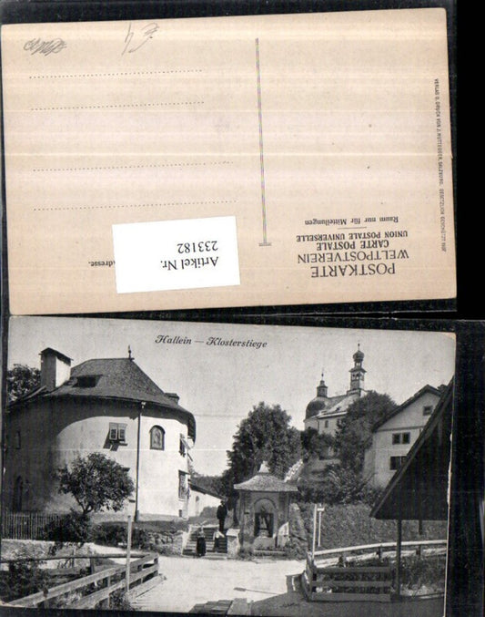 233182,Hallein Klosterstiege Kapelle Kirche