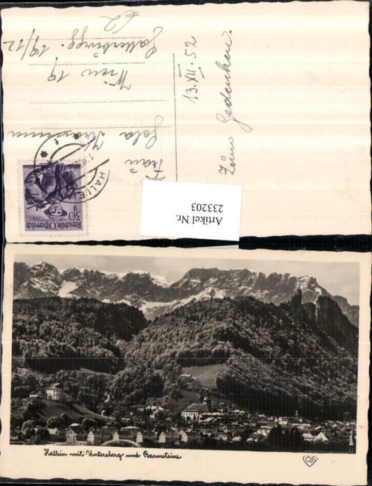 233203,Hallein Totale m. Untersberg u. Barmsteine pub Cosy