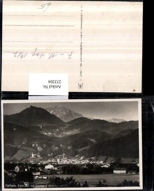 233204,Hallein Totale m. Dürrnberg Salzbergwerk