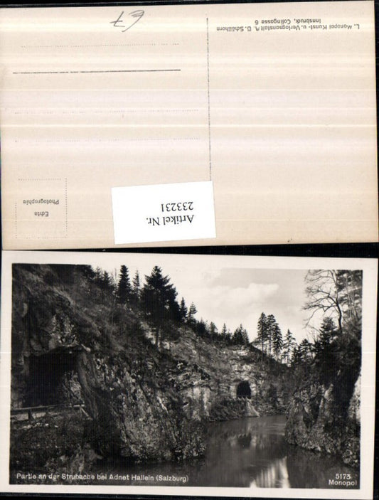 233231,Partie an d. Strubache b. Adnet Hallein Partie