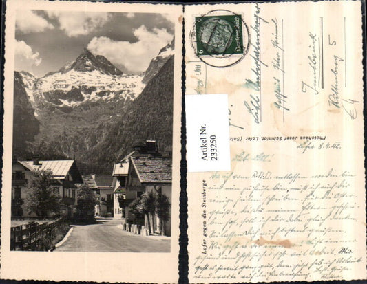 233250,Lofer Straßenansicht geg. d. Steinberge