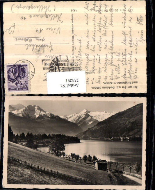 233291,Zell am See geg. d. Hochtenn u. Kitzsteinhorn Partie