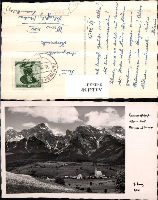 233333,Alm b. Saalfelden m. Steinernen Meer Totale