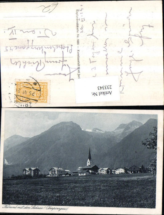 233343,Krimml Teilansicht m. d. Seekar