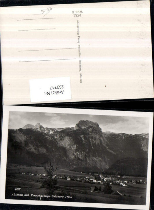 233347,Abtenau Totale m. Tennengebirge