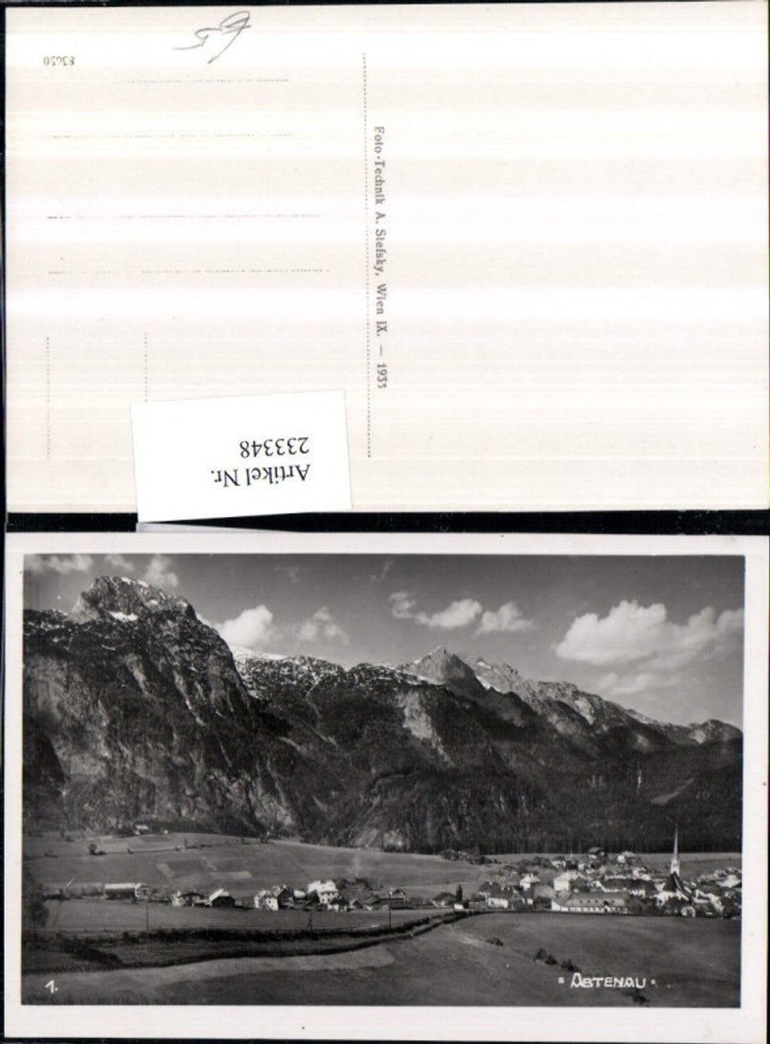 233348,Abtenau Totale Bergkulisse