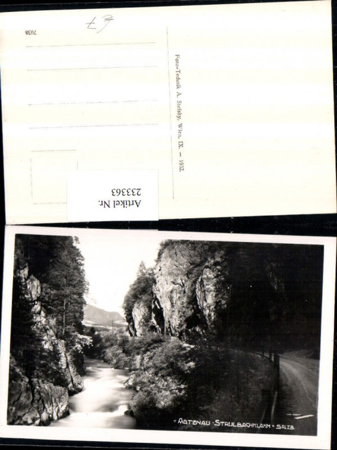 233363,Abtenau Strulbachklamm Klamm