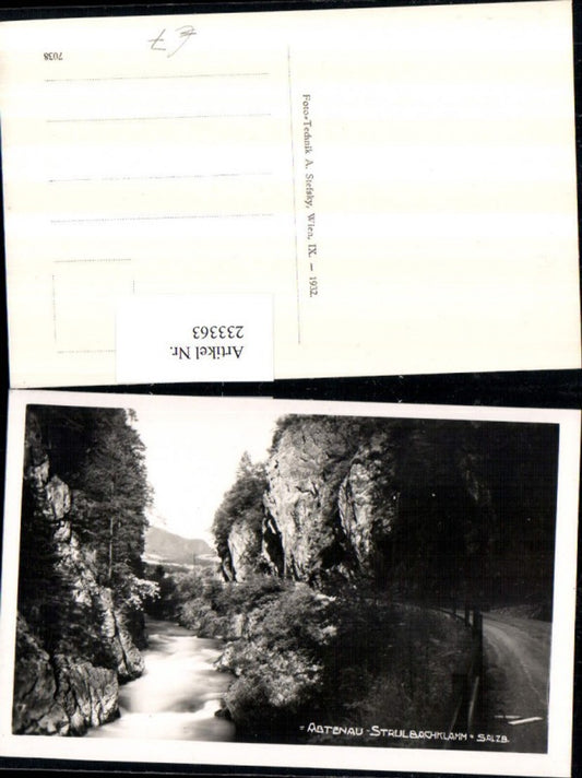 233363,Abtenau Strulbachklamm Klamm