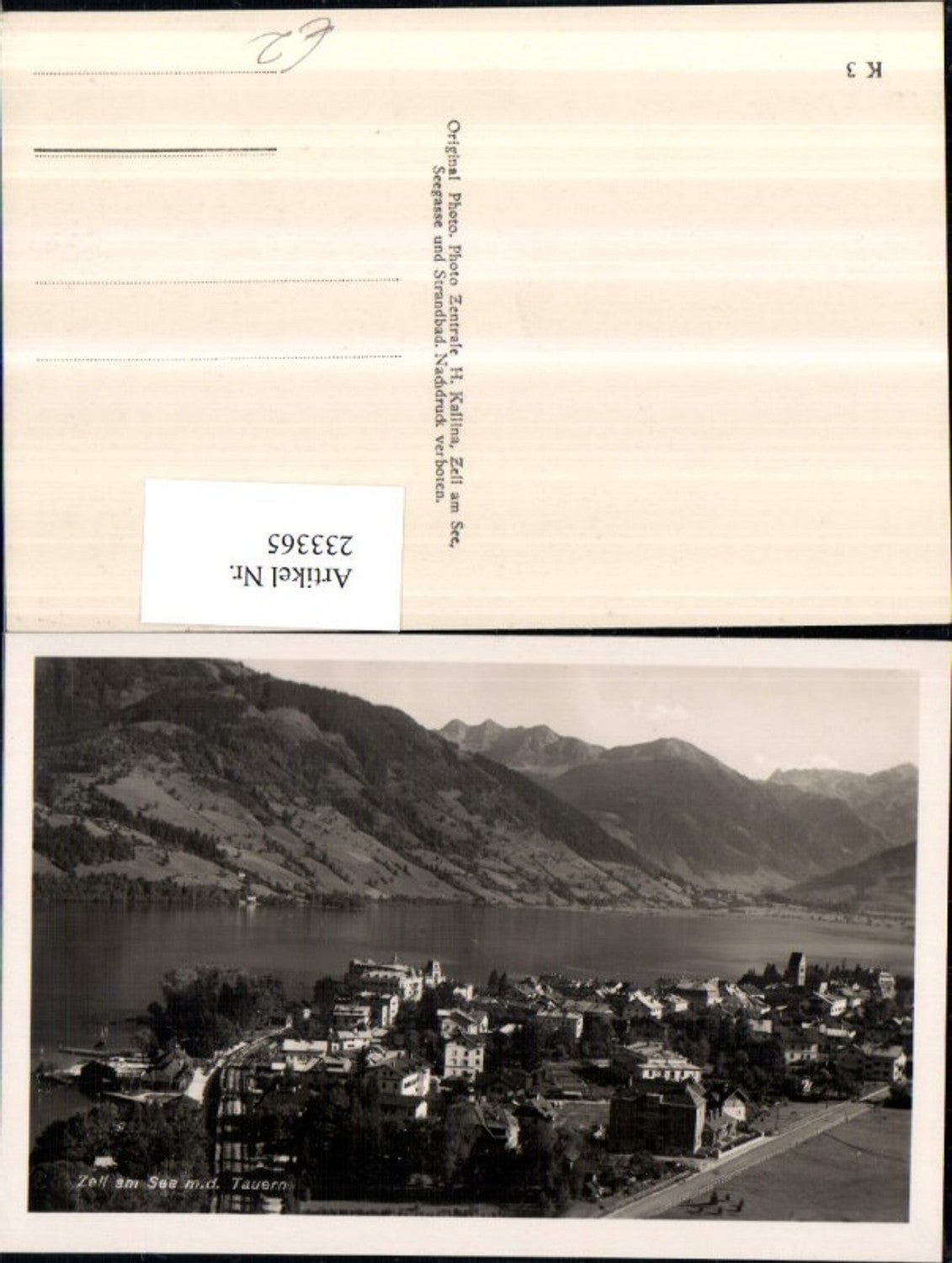 233365,Zell am See Totale m. d. Tauern