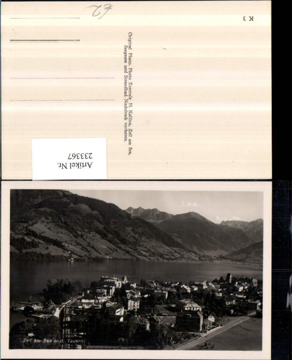 233367,Zell am See Totale m. d. Tauern