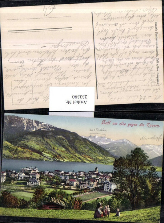 233390,Zell am See Totale geg. d. Tauern