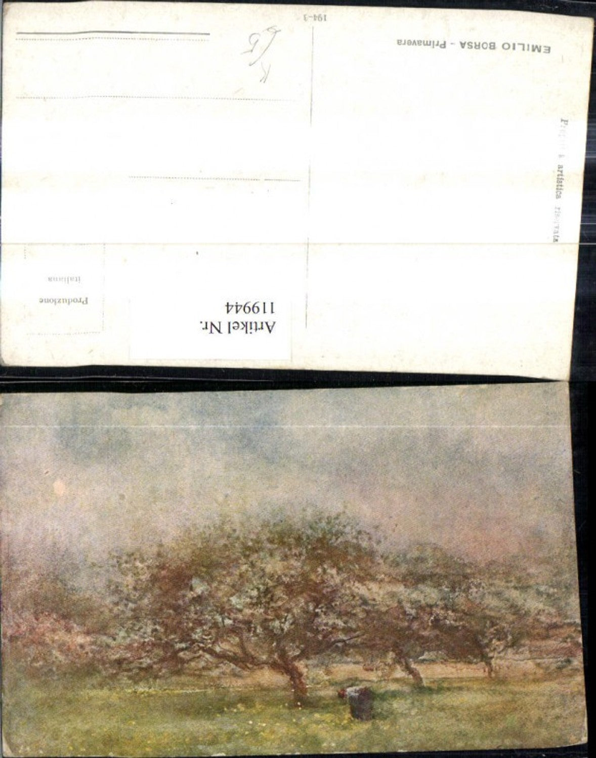 119944,Künstler Ak Emilio Borsa Primavera