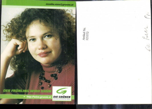 121572,Monika Vana Die Grünen Politik