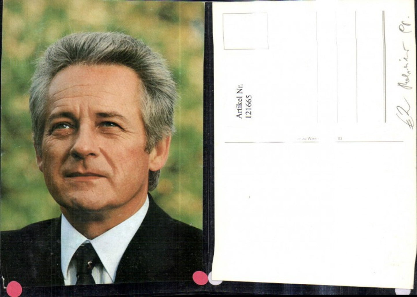 121665,Leopold Gratz Bürgermeister v. Wien Politik