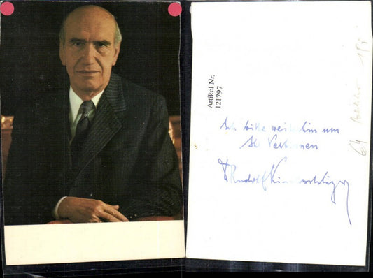 121797,Dr. Rudolf Kirchschläger Bundespräsident Politik