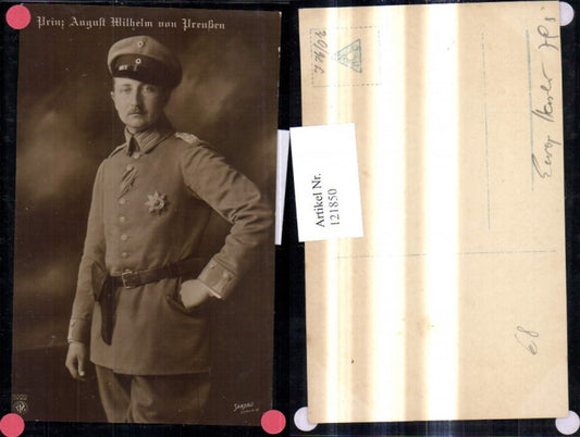 121850,Prinz August Wilhelm v. Preußen Adel Monarchie pub NPG 5222