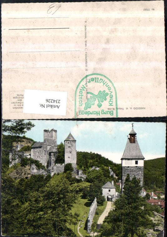 234226,Hardegg an d. Thaya Burg