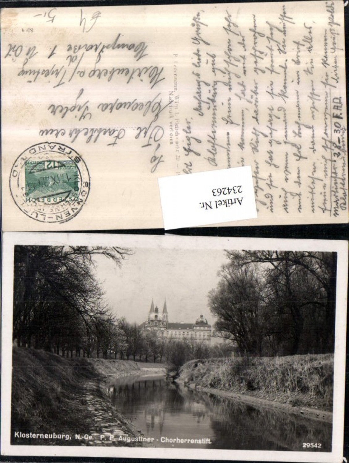 234263,Klosterneuburg Augustiner-Chorherrenstift Partie