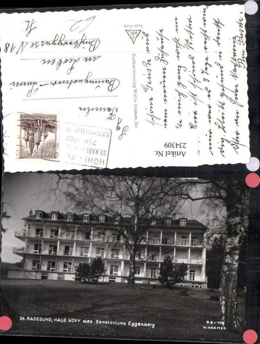 234309,St. Radegund Haus Novy des Sanatoriums Eggenberg