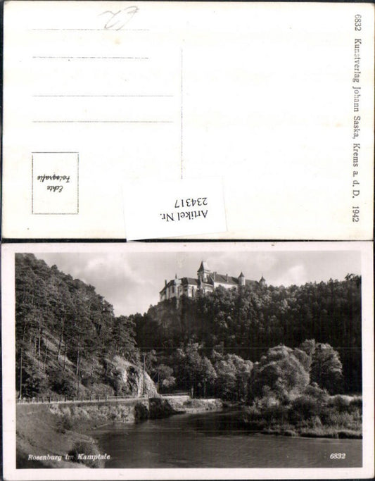 234317,Rosenburg im Kamptale Partie