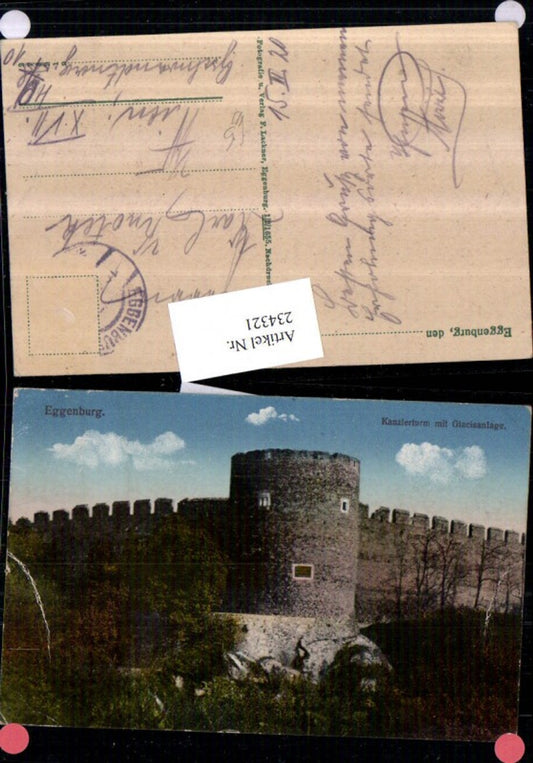 234321,Eggenburg Kanzlerturm m. Glacisanlage