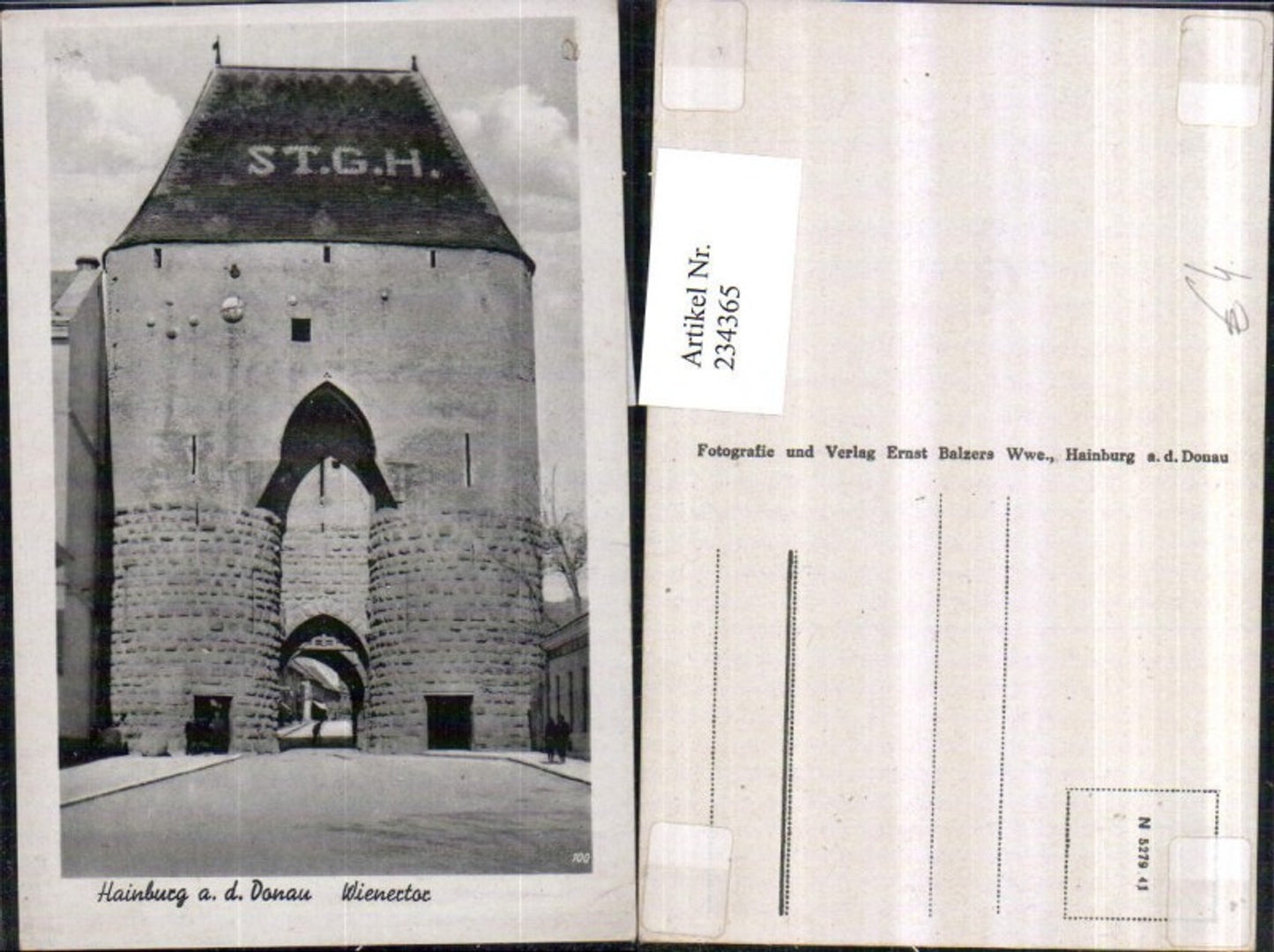 234365, Hainburg an der Donau Wienertor Gate