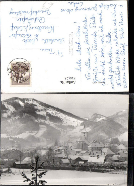 234473,Türnitz Totale Winterbild