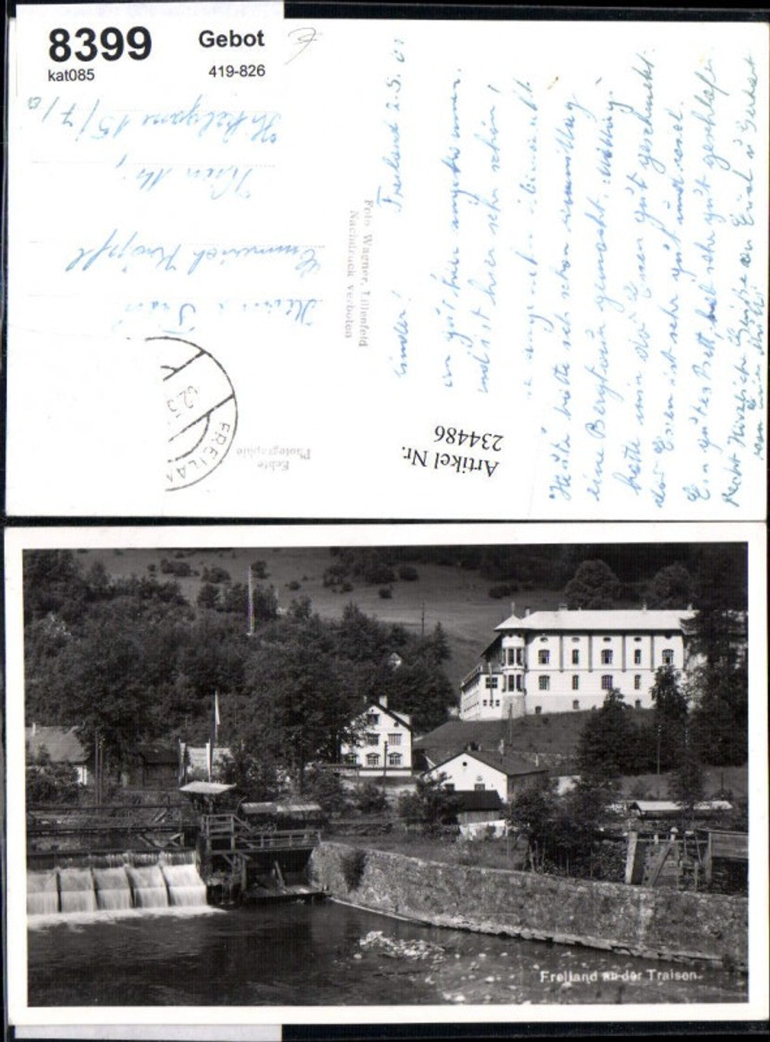 234486,Freiland near Türnitz on the Traisen River