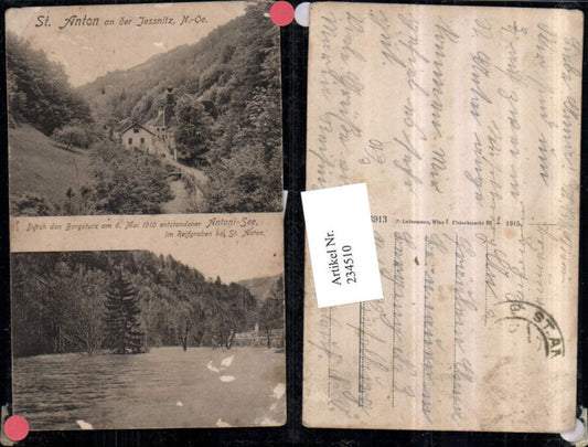 234510,St. Anton an d. Jessnitz Antoni-See im Reifgraben Mehrbildkarte