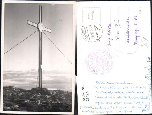 234527,Ötschergipfel Gipfelkreuz b. Lackenhof