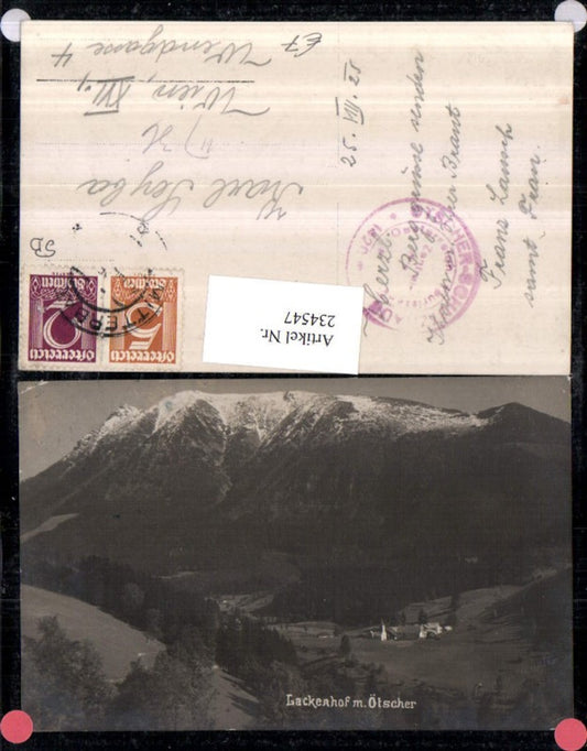 234547,Lackenhof m. Ötscher