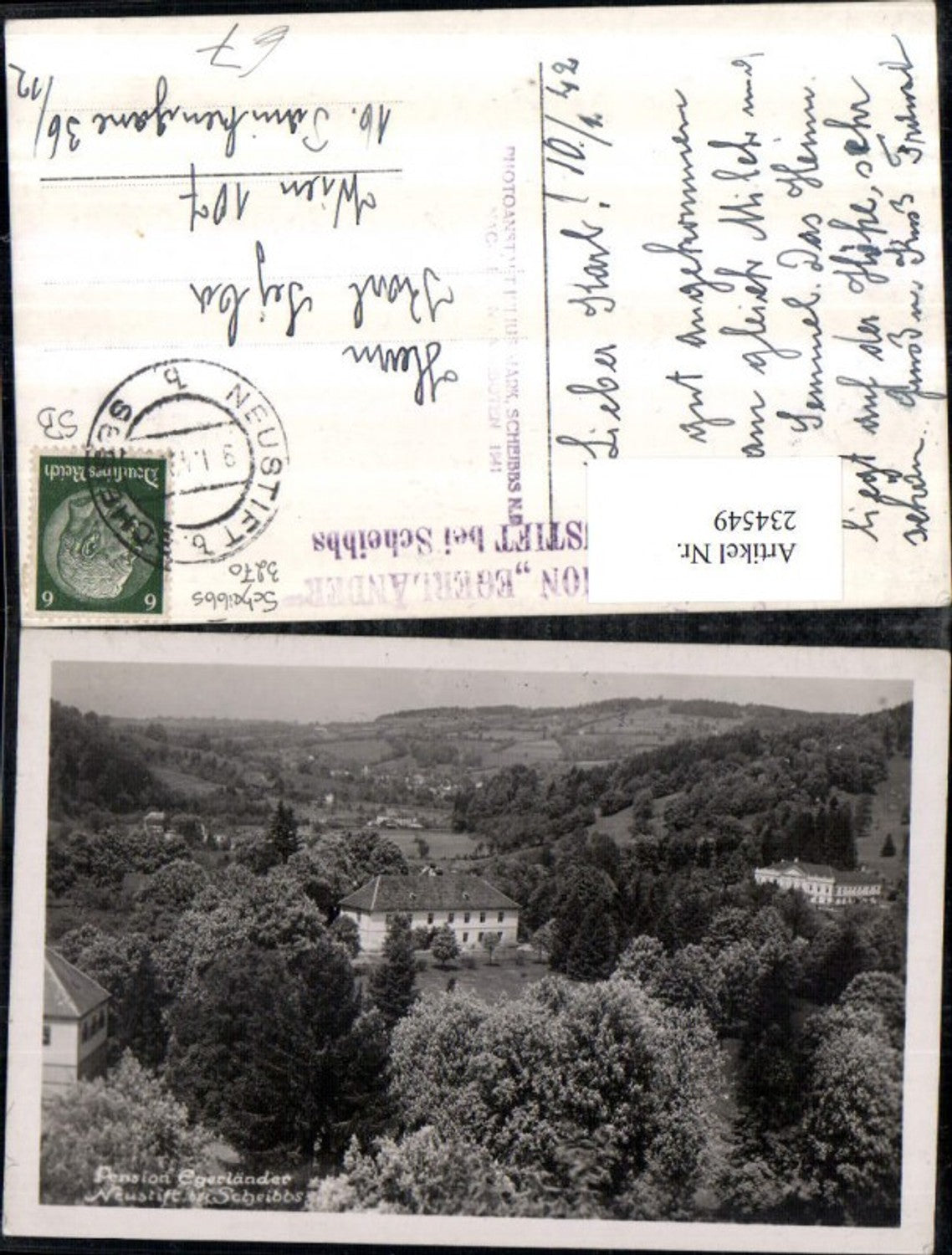 234549,Neustift b. Scheibbs Pension Egerländer