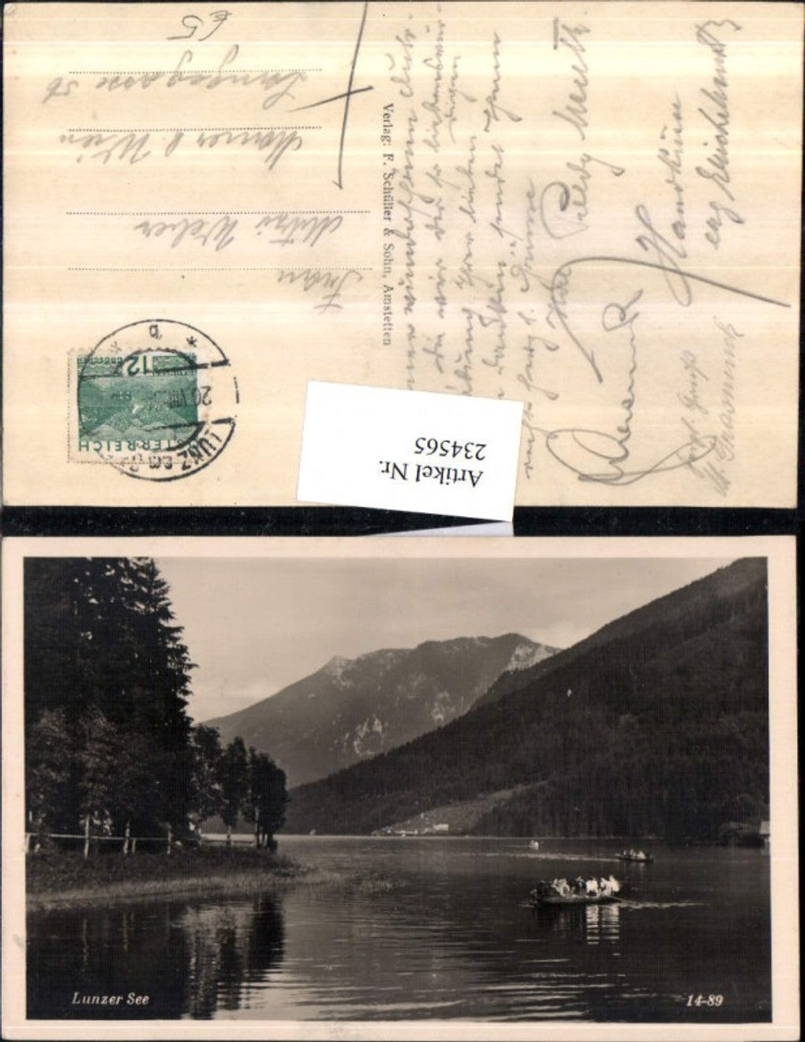 234565,Lunzer See b. Lunz Partie