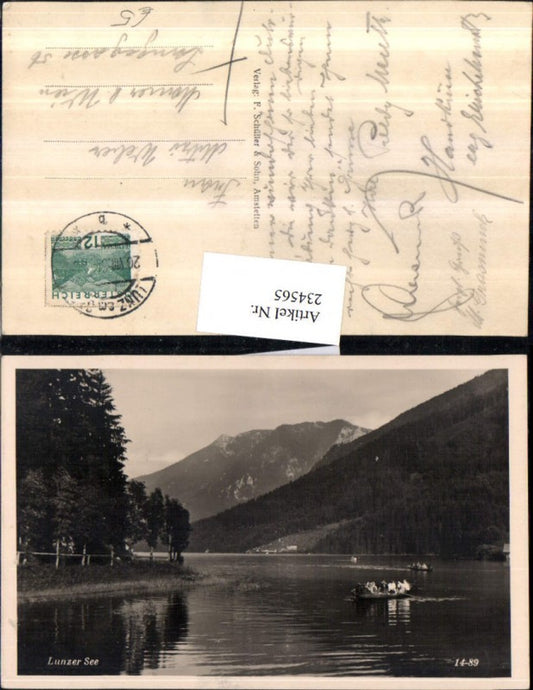 234565,Lunzer See b. Lunz Partie