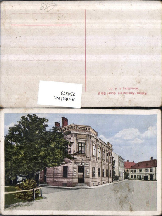 234575,Wieselburg an d. Erlauf Kaffee Restaurant Josef Bärtl