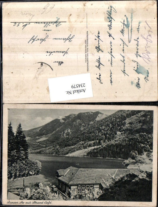 234579,Lunzer See b. Lunz m. Strand-Cafe