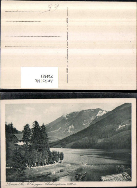 234581,Lunzer See b. Lunz geg. Scheiblingstein