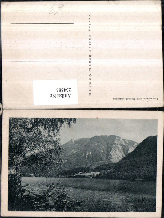 234583,Lunzersee b. Lunz m. Scheiblingstein