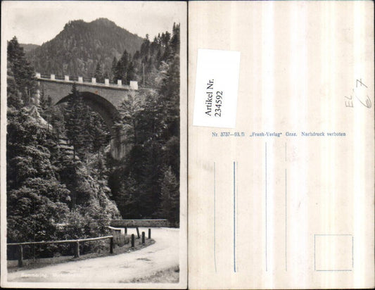 234592,Semmering Myrtenbrücke Brücke Eisenbahnlinie