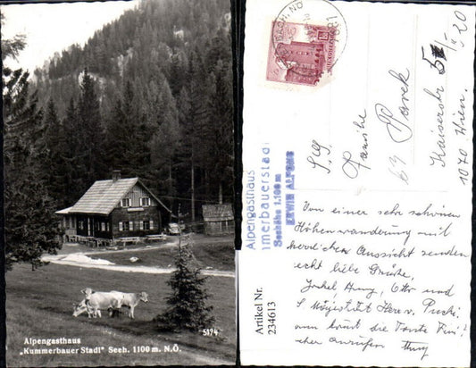234613,Alpengasthaus Kummerbauer Stadl b. Trattenbach
